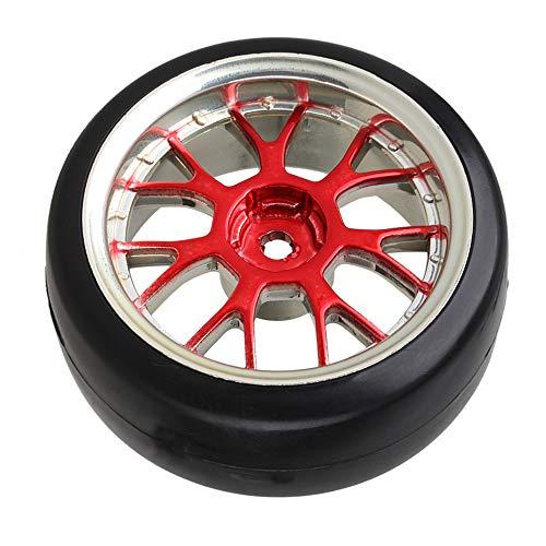 Mxfans 4個入れ レッド 滑らかなハードドリフトタイヤ Y-クローム