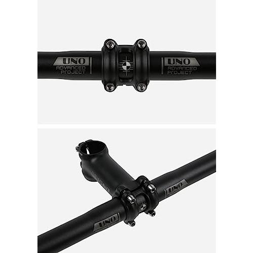 自転車ステム 25.4mm x 28.6mm 7° 17° 35° 60-135mm 磨砂/光沢のある超