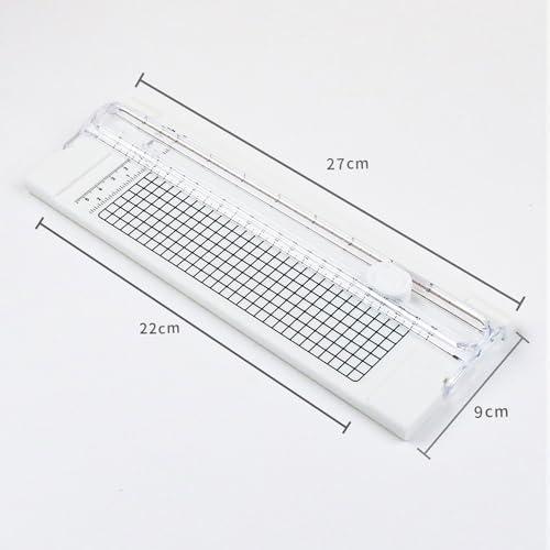裁断機 ペーパーカッター A4サイズ対応 軽量 ミニ裁断機 スライド