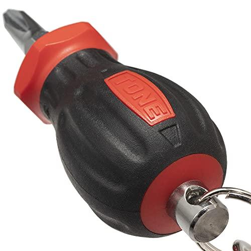 DERRINGERS 2W ミニドライバー 13.5° 赤 トネTONE ミニドライバーキーホルダー G-052BR レッド : LUXSPEI