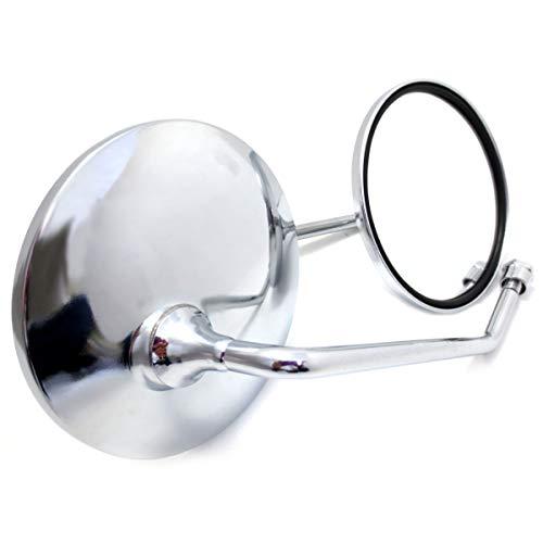 MAXIMASELECT メッキミラー 丸型 ビーノ 5AU SA11J 純正タイプ 左右