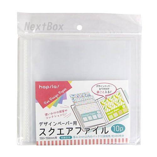 ノーブランド品 スクエアファイル A4 紙 デザインペーパー 折り紙