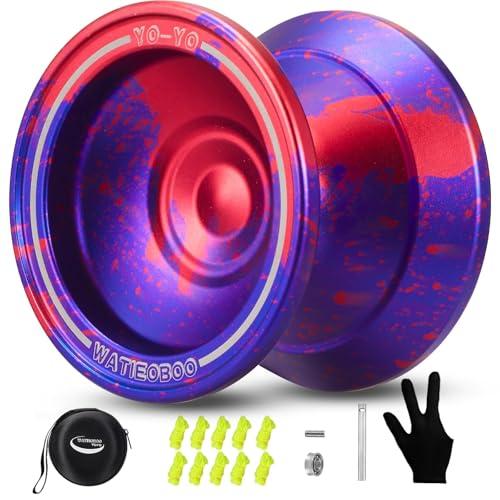 Watieoboo Yoyo 専門 メタルヨーヨー プロ、子供初心者向け反応型ヨー