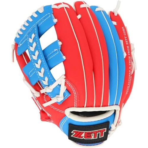 ゼットZETT キャッチボール用 グローブ 初心者用 衝撃吸収パッド付き 9
