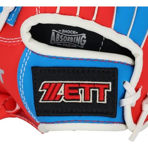 ゼットZETT キャッチボール用 グローブ 初心者用 衝撃吸収パッド付き 9