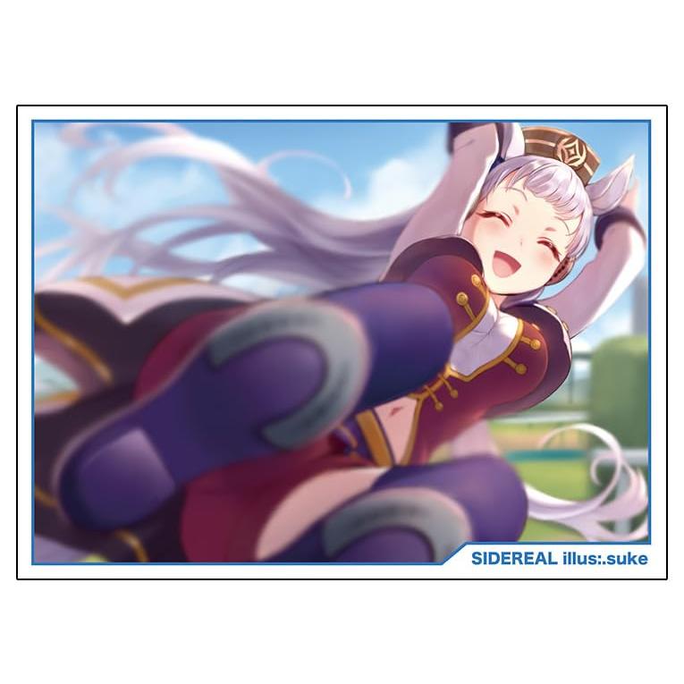 ヴァイスシュヴァルツ　ウマ娘　スリーブ SIDEREAL カードスリーブ ウマ娘プリティーダービー ゴールド