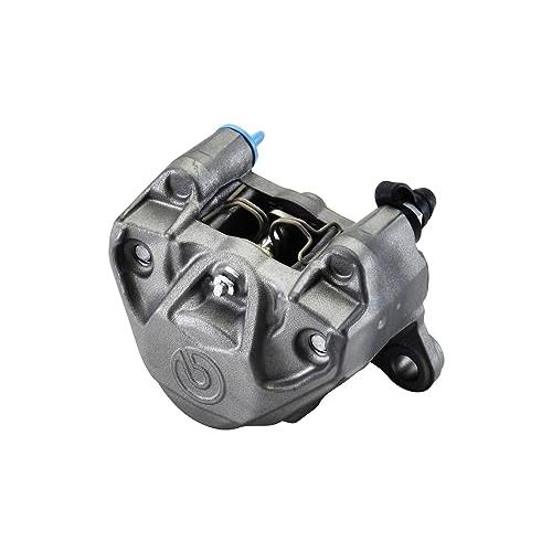 ブレンボbrembo P2-RS84 2Pキャリパー φ34 チタニウム/赤ロゴ 20.B852