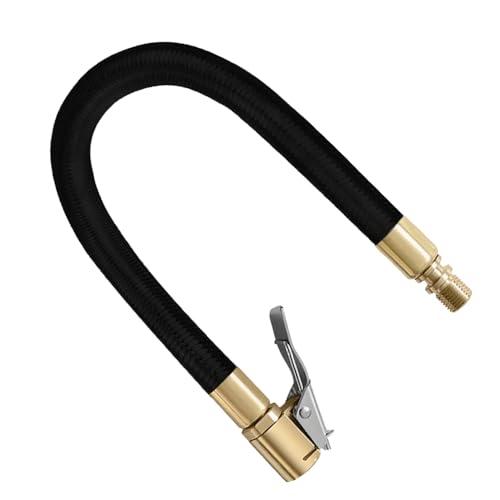 空気入れ エアーホースポンプ タイヤバルブ接続 インフレーション 延長