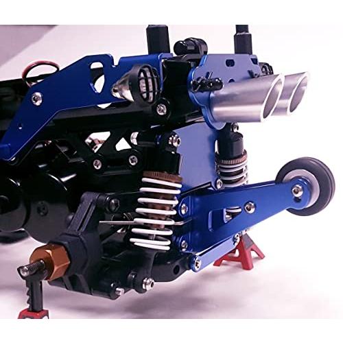 kingfly アルミ サスペンションブラケット補強プレート タミヤ WR-02