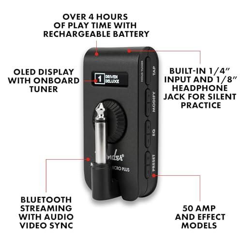 Fender/Mustang Micro Plus 多機能ヘッドホンアンプ フェンダー_1