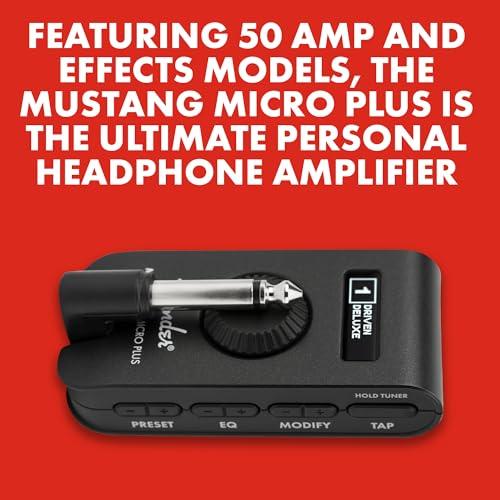 Fender/Mustang Micro Plus 多機能ヘッドホンアンプ フェンダー_4