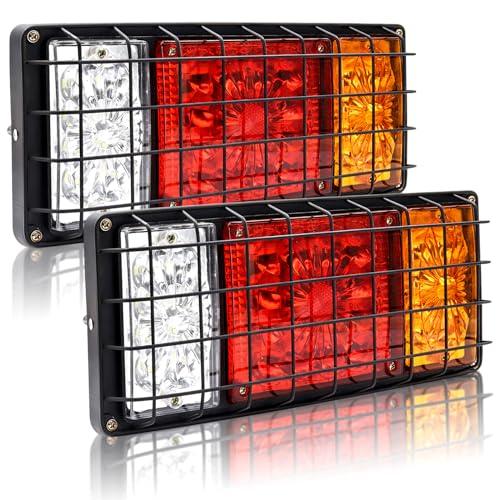 Aoling トラック テールランプ 12V 車用 トレーラー 4機能 防水 LED