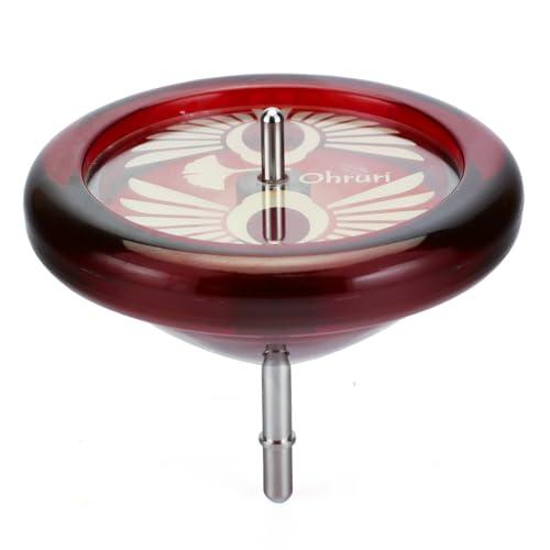 スピンギア 認定 八王子生産のこま オオルリ こまひも1本付き 投げごま