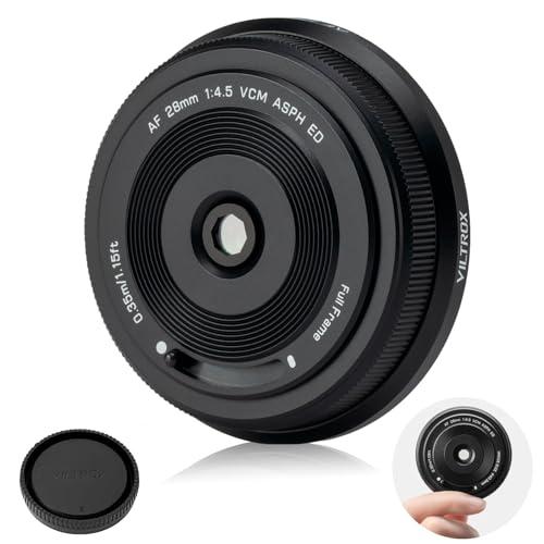 【美品】 VILTROX 28mm F4.5 Zマウント 単焦点　パンケーキ VILTROX 28mm F4.5 AF パンケーキ フルフレームレンズ オート