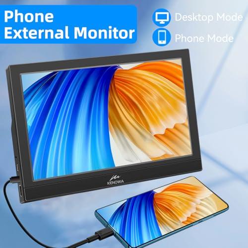 モバイルモニター 11.6インチ Kenowa HD1366*768 小型モバイル