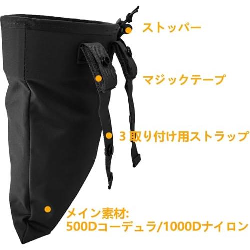 サバゲーポーチ ダンプポーチ 折り畳み Molle ベルトポーチ マガジン