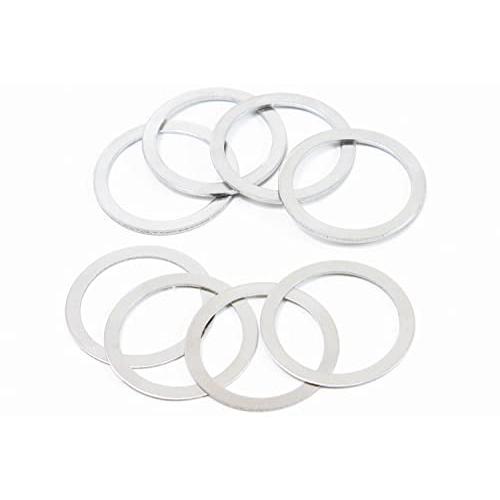 MicrOHERO ステンレス ロード MTB Microspacer BBシムセット 内径 24MM 外径 30MM クリアランス調整 ...