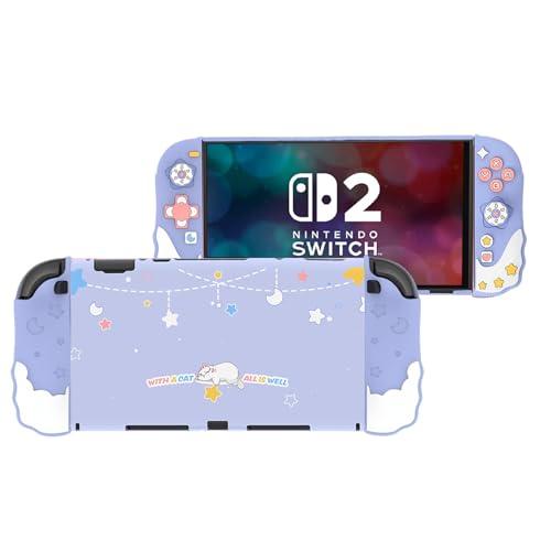 Tomistan Switch 2 用カバー 2025年新登場-かわいい&全面保護 ケース