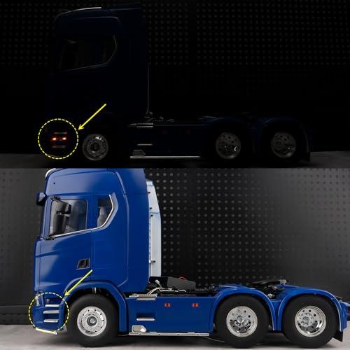 ラジコン用トレーラーキット LED付き Amazon | TRZX タミヤ1/14 RCトレーラートラックのアップグレード