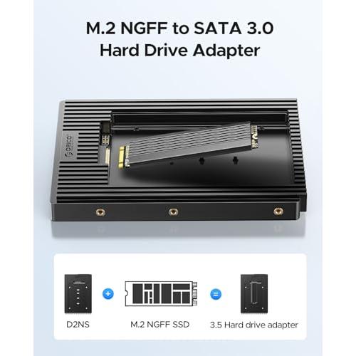 ORICO M.2 SATANGFF to SATA 3.5インチHDD変換 6Gbps M2 変換
