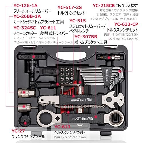 BIKE HAND 自転車 工具セット 21点 トルクレンチセット シマノ対応
