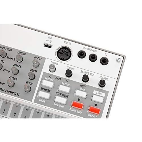 KORG デジタル サンプラー volca sample2 シンセサイザー 電池駆動 スピーカー内蔵 ヘッドフォン使用可 どこでも使えるコンパク｜luxspei｜04