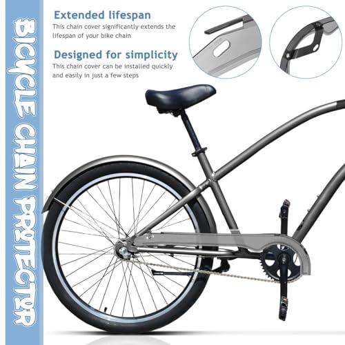 VANZACK 自転車チェーンカバー バイクチェーンガードシェル 歯科用