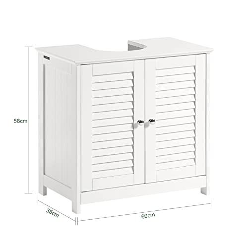 SoBuy 洗面台 洗面化粧台 洗面所収納キャビネット 幅60*奥行35*高さ