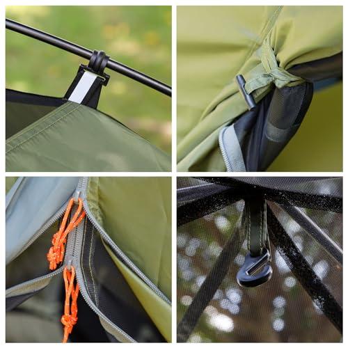 Night Cat 1人用テント ソロキャンプ 2人用テント 超軽量テント