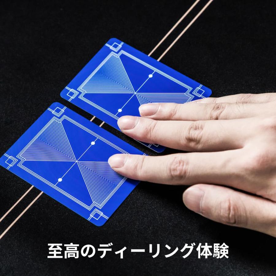 SLOWPLAYトランプ プラスチック100% 2デッキ ジャンボインデックス