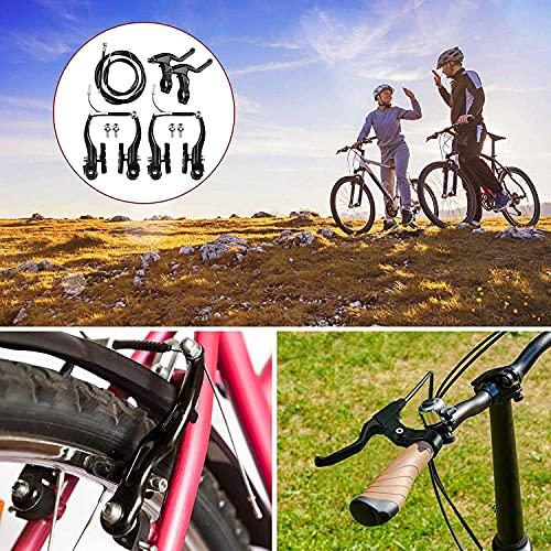 Ntcpefy 完全な自転車マウンテンバイクのセット、Vブレーキ+アウター