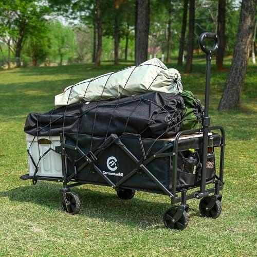 Carrauntoohill アウトドアワゴン 後部展開可100L大容量 輕量