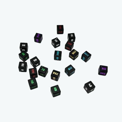 CRAFT CROWN 木製カウントダイス 彩 -SAI- 黒 ダイスタイプのダメカン