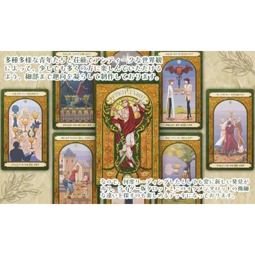 初心者見るだけで意味がわかる タロットカード イケメンタロット