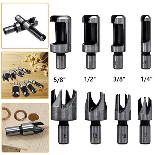 Bestgle木工ドリル ホールソー 穴あけビット プラグカッター 木工