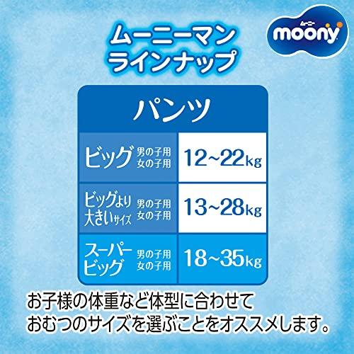 パンツ スーパービッグサイズ ムーニーマン 女の子 オムツ（18〜35kg