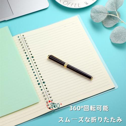 バインダーリング 24個セット 6色入 リーフバインダーリング ブック