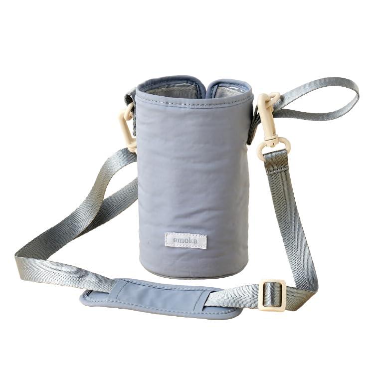 水筒カバー （600ml emoka ブルーグレー : LUXSPEI - 通販 - Yahoo