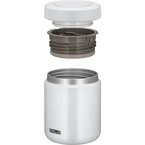 サーモス 真空断熱スープジャー 400ml ホワイトグレー スタンダード