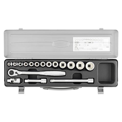 ソケットレンチtone トネTONE ソケットレンチセット 差込角9.5mm3/8 1560MH 内容17点