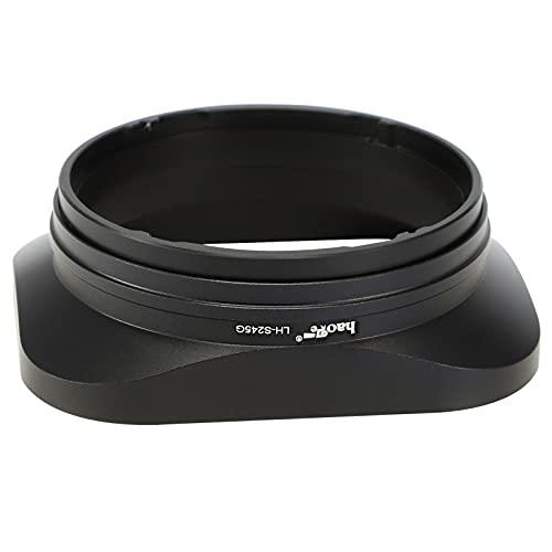 Haogeレンズフードメタルスクエアバヨネット にとって に適用 Sony FE