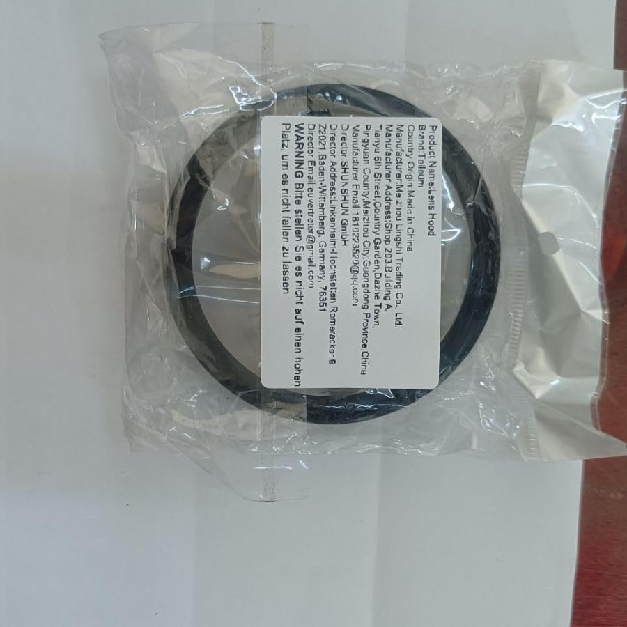 Toileum 72mmメタルレンズフード ねじ込み式レンズフード72 広角レンズ