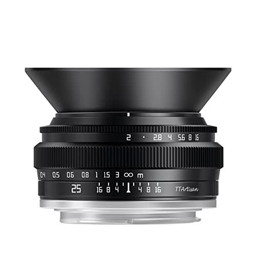 TTArtisan メタルレンズフード 43mm ねじ込み式 23mm f/1.4 C 25mm f/2