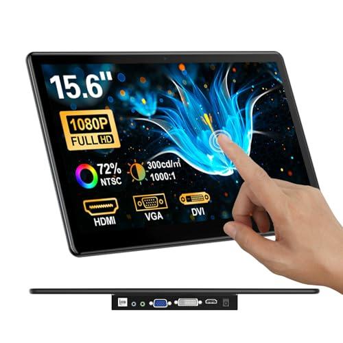 Mayfee モバイルモニター タッチパネル 15.6 インチ、FHD 1920×1080