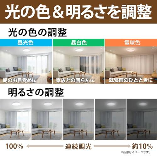HotaluX（ホタルクス） 日本製 LEDシーリングライト HLDC12280 適用畳