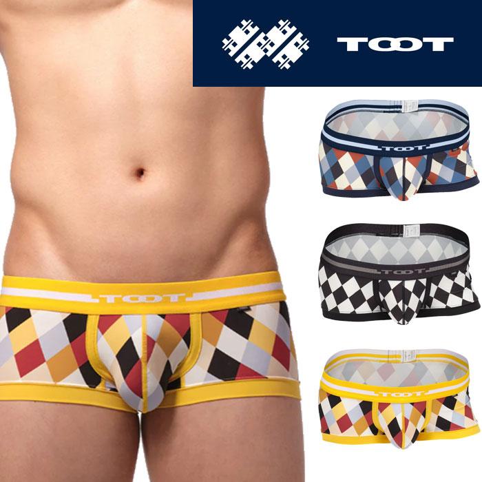【送料込】TOOT ボクサーパンツ 3枚セット Lサイズ　※バラ売り不可 TOOT（トゥート） モダンカラーダイヤ ボクサー パンツ メンズ