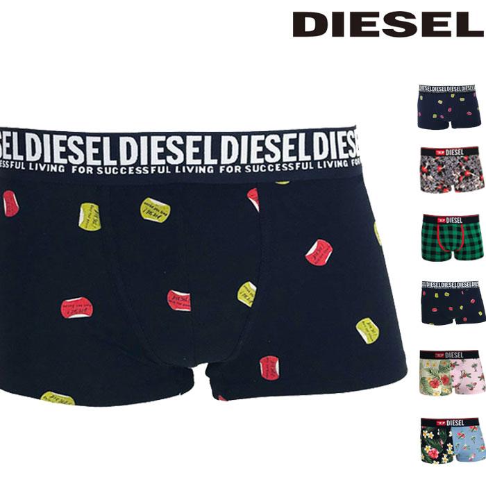 ディーゼル ボクサーパンツ 1枚入り 柄 DIESEL メンズ ブランド 下着 パンツ インナー 誕生日 プレゼント ギフト ラッピング 無料 彼氏 父 男性 送料無料 | DIESEL