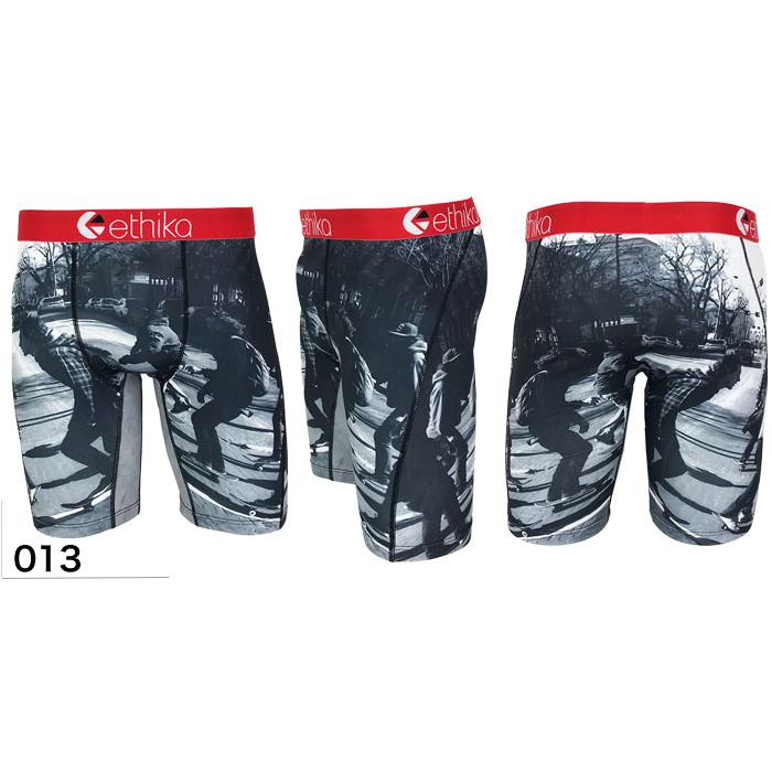 ethika（エシカ） ロング ボクサーパンツ エティカ No.3 派手 メンズ