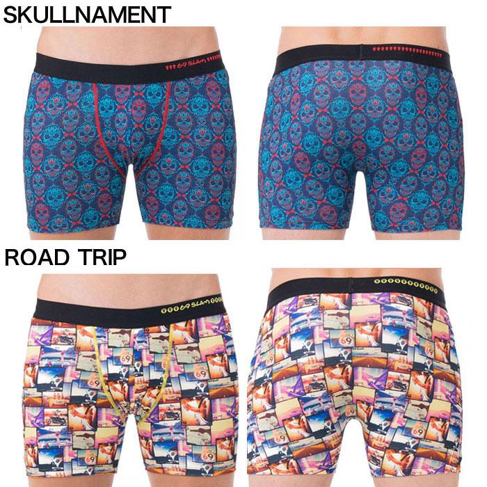 69SLAM（ロックスラム） メンズ ボクサーパンツ マイクロファイバー