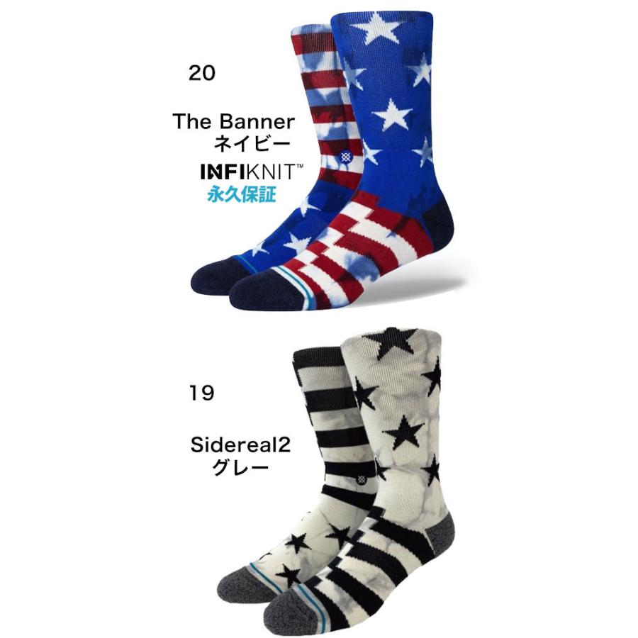 STANCE SOCKS スタンス ソックス 2200円シリーズ 靴下 インフィニット メンズ レディース ブランド おしゃれ 派手 ロング クルー 長い スポーツ カジュアル｜luxurious-store｜16